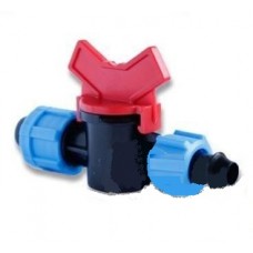 Мінікран з підтиском SantehPlast 16мм